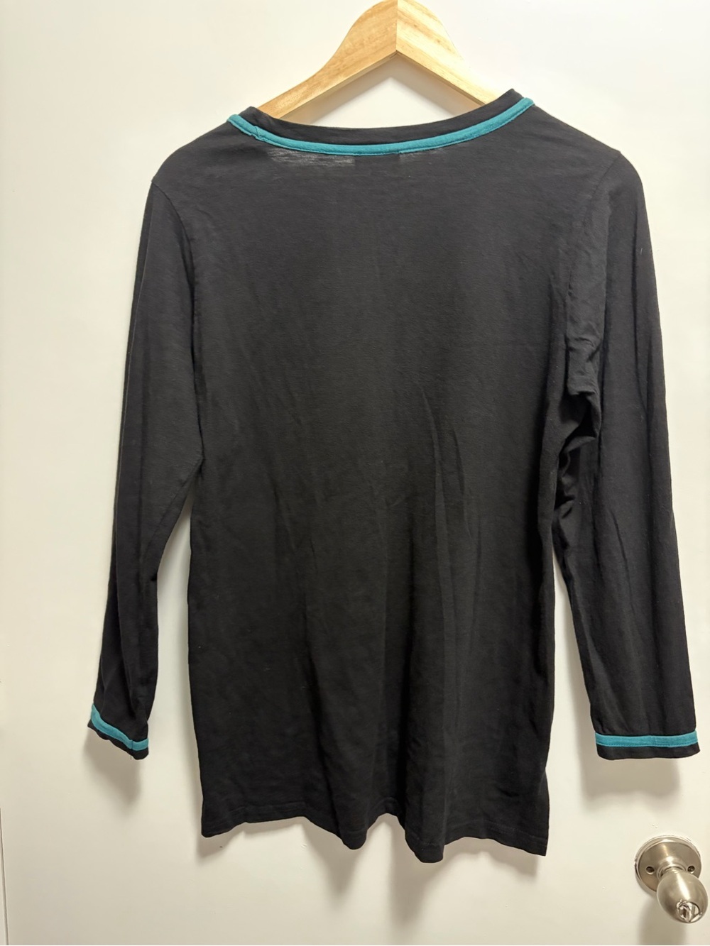 Scully Womens Black Floral Embroidered Studded Western Long Sleeve Size Small - Picture 6 of 6